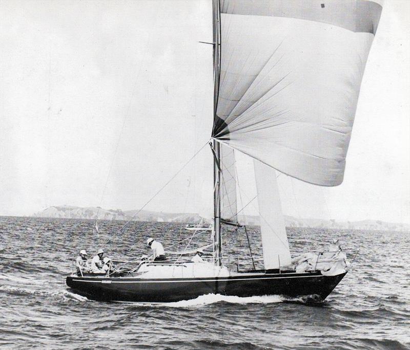 Runaway - designed, built and skippered by John Lidgard placed second in the 1971 Sydney Hobart. - photo © Lidgard archives