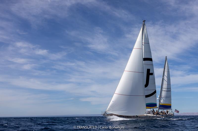 Swan 65 Translated 9 meet a legendary Winner of The 1973 Withbread Around The World Race Sayula II in La Paz Mexico photo copyright Carlo Borlenghi taken at  and featuring the IOR class