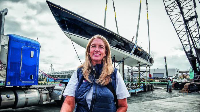 Tina Roberts with Ragtime Sailing  - May 2025 photo copyright Misc taken at Long Beach Yacht Club and featuring the IOR class