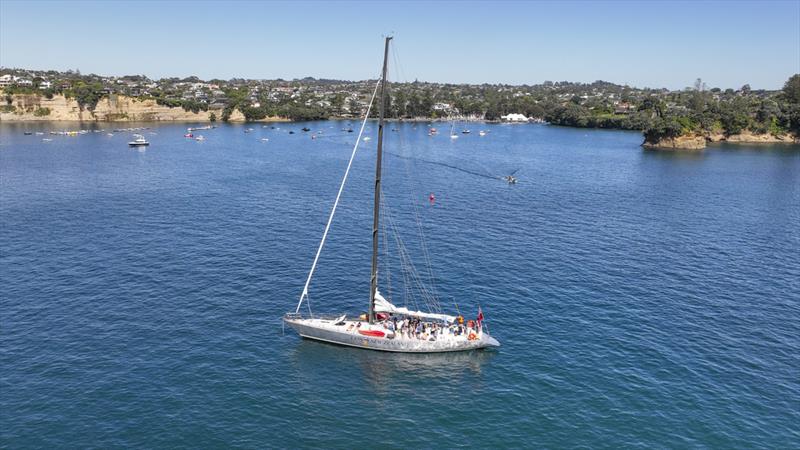 Lion New Zealand - Day 2 - Sir Peter Blake Regatta - Torbay Sailing Club - December 8, 2025 photo copyright Jacob Fewtrell/Insight Media/Insightmedia.co.nz/ taken at Torbay Sailing Club and featuring the IOR class