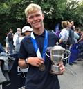 Charlie Dixon is iQFoil World Champion and World Sailing Official Youth World Champion © Dixon family