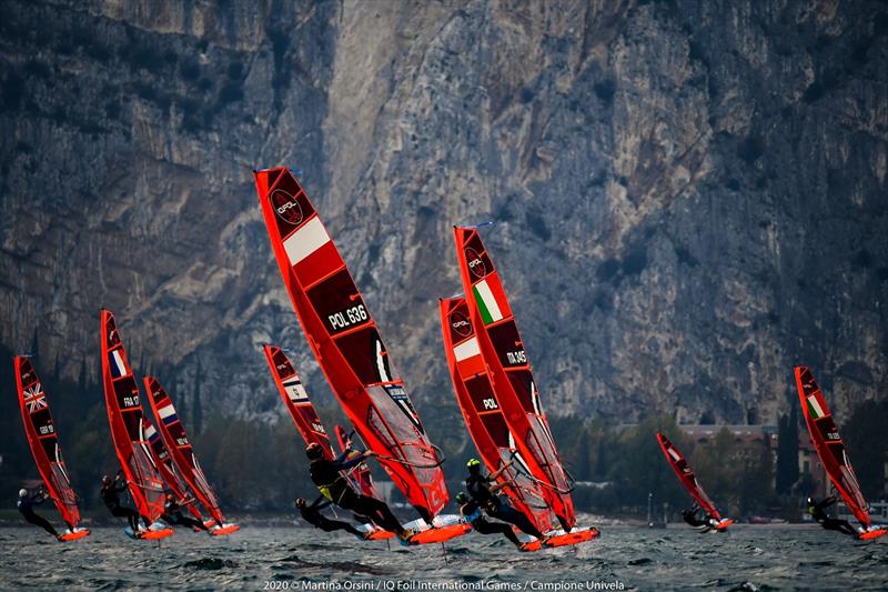 iQFoil International Games at Campione, Lake Garda - Day 2 - photo © Martina Orsini / iQFoil International Games