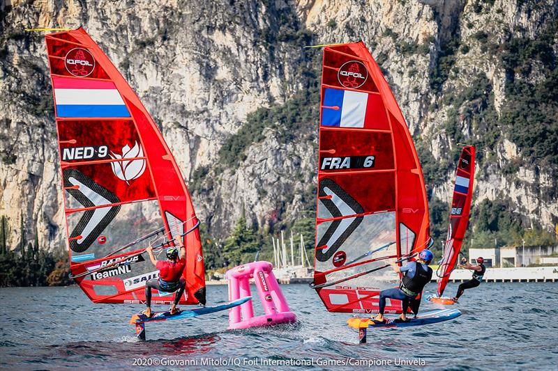 iQFoil International Games  photo copyright Giovanni Mitolo taken at Campione Univela and featuring the iQFoil class