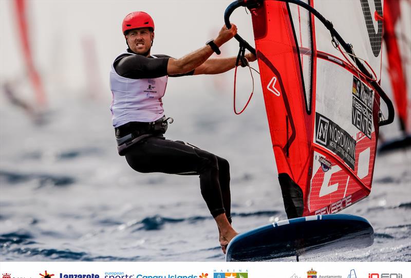 Day 3 of iQFoil International Games Act 1 at Lanzarote photo copyright Sailing Energy taken at  and featuring the iQFoil class