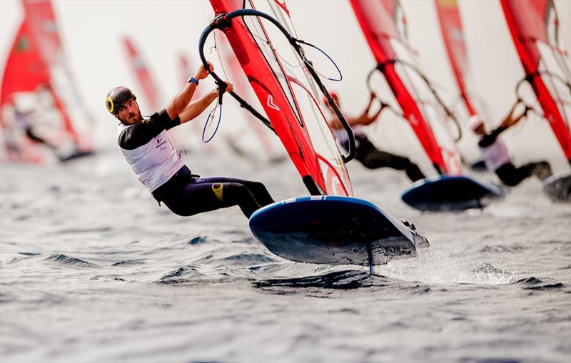 Day 4 of iQFoil International Games Act 1 at Lanzarote photo copyright Sailing Energy taken at  and featuring the iQFoil class