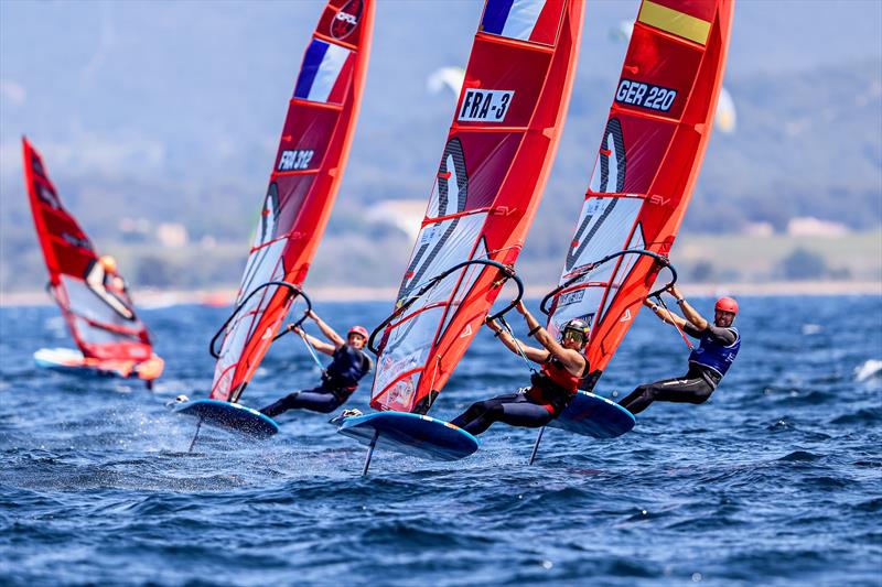 Men's iQFOil - Day 4 - 53rd Semaine Olympique Francais, Hyeres - photo © Sailing Energy / FFVOILE