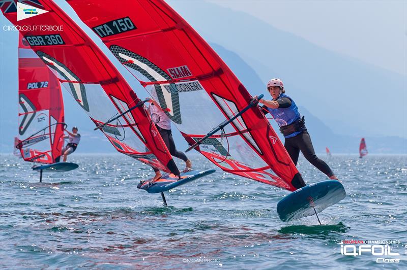 iQFoil European Championships at Lake Garda - Day 5 - photo © Elena Giolai