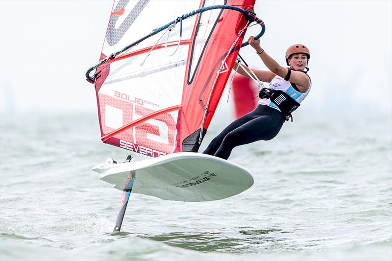Allianz Youth World Sailing Championships  photo copyright Sailing Energy taken at  and featuring the iQFoil class