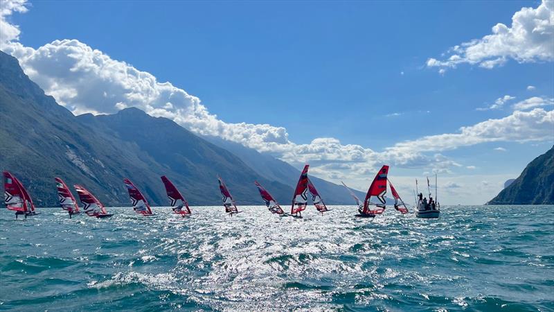 iQFoil International Games #4 in Torbole, Day 1 - photo © Elena Giolai