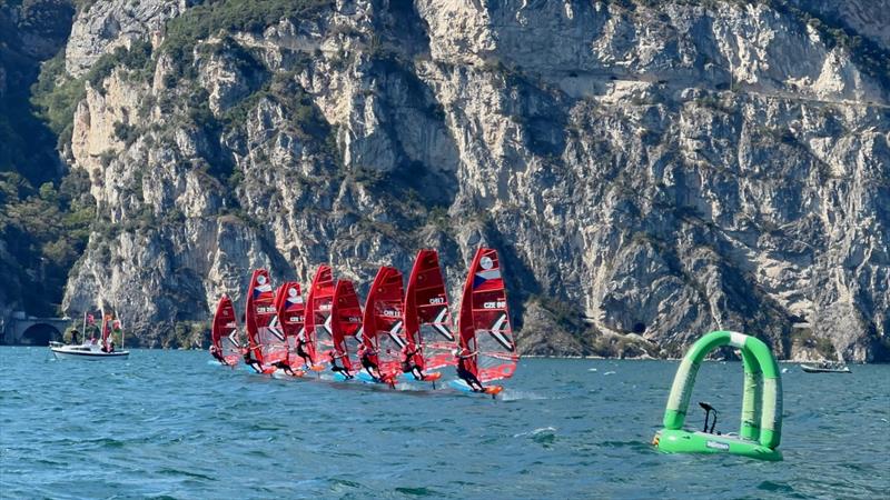 iQFoil International Games #4 in Torbole, Day 1 - photo © Elena Giolai