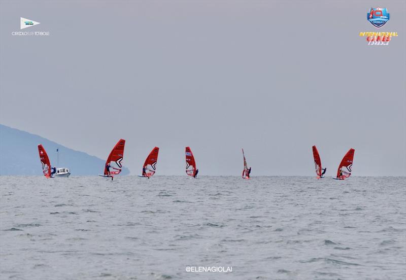 2022 iQFoil International Games, day 4 photo copyright Elena Giolai taken at Circolo Surf Torbole and featuring the iQFoil class