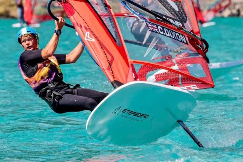 Charlie Dixon, of Blackwater SC, is the reigning 2022 Youth iQFoil National, European and double World Champion - photo © Sailing Energy