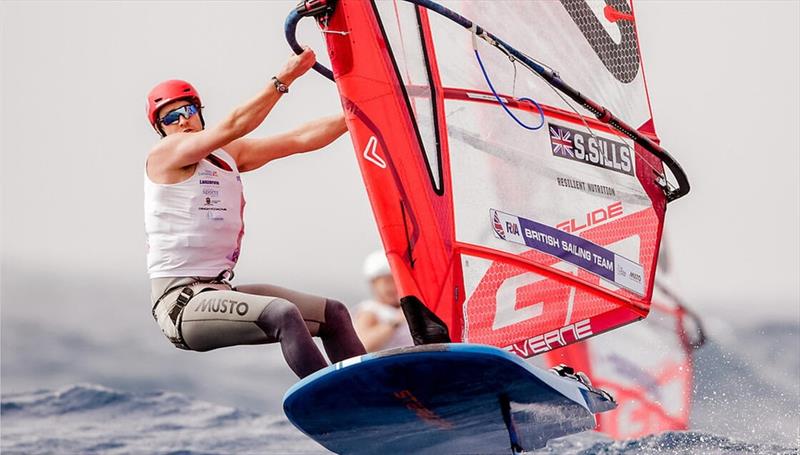 Sam Sills (GBR), Great Britain, unbeatable on the first day in Lanzarote - photo © Sailing Energy