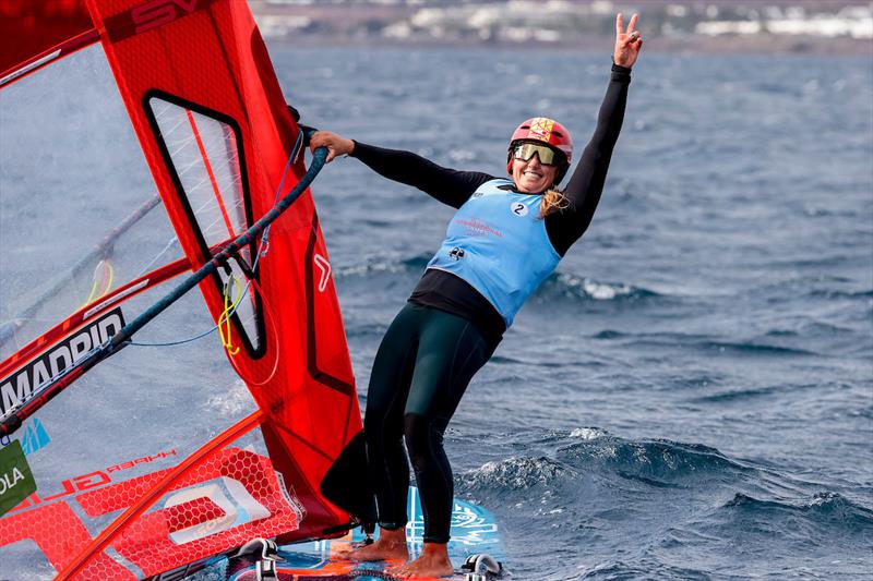 iQFOiL Lanzarote International Games 2023 photo copyright Sailing Energy taken at Lanzarote Sailing Center and featuring the iQFoil class