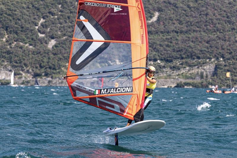 iQFoil Youth and Junior Europeans day 4 - photo © Elena Giolai