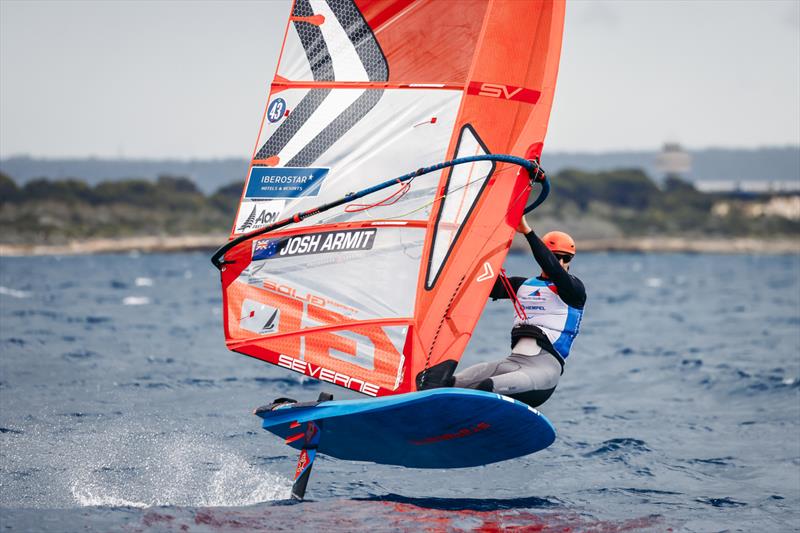 Josh Armit - NZL Sailing Team - Trofeo Princesa Sofia - Mallorca - April 2023 photo copyright Sailing Energy taken at Yachting New Zealand and featuring the iQFoil class