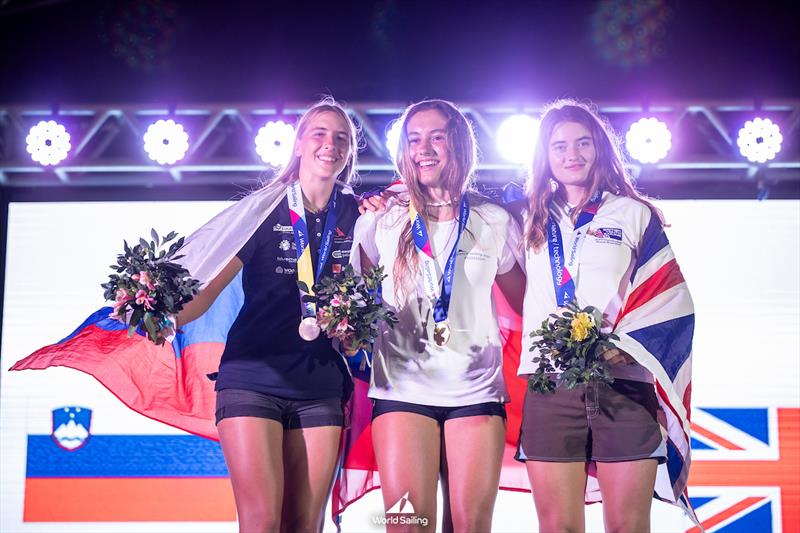 British Sailing Team at the 2023 Youth Sailing World Championships