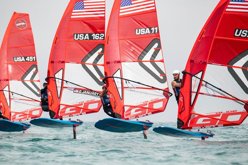 2024 U.S. Olympic Team Trials - Sailing Day 6 photo copyright US Sailing Team taken at US Sailing Center of Martin County and featuring the iQFoil class