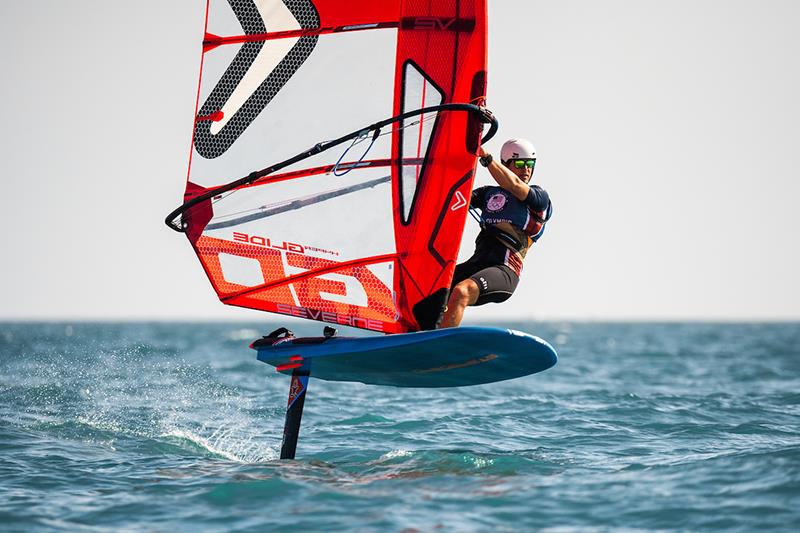 U.S. Olympic Team Trials - Sailing Day 7 photo copyright Allison Chenard taken at US Sailing Center of Martin County and featuring the iQFoil class