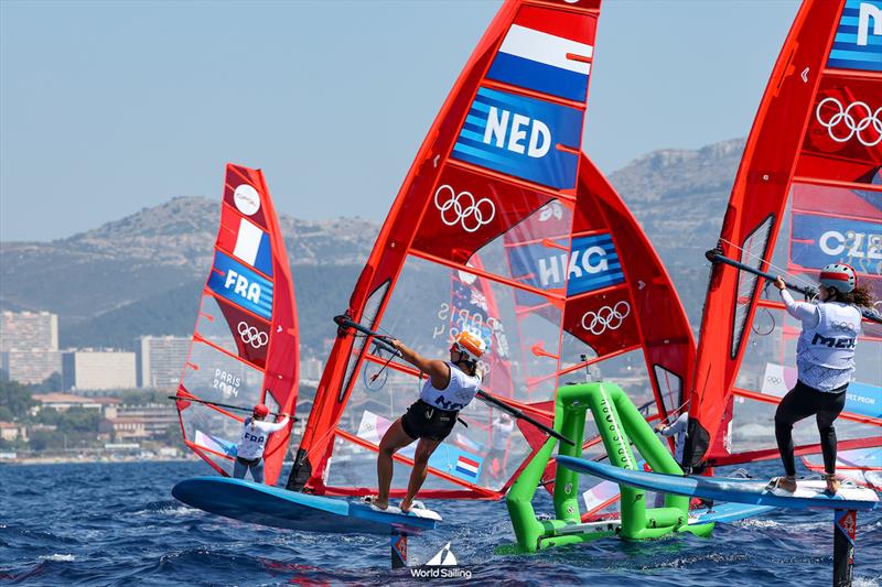 NED - iQFoil - Marseille - Paris2024 Olympic Regatta - July 29, 2024 - photo © World Sailing / Sander van der Borch
