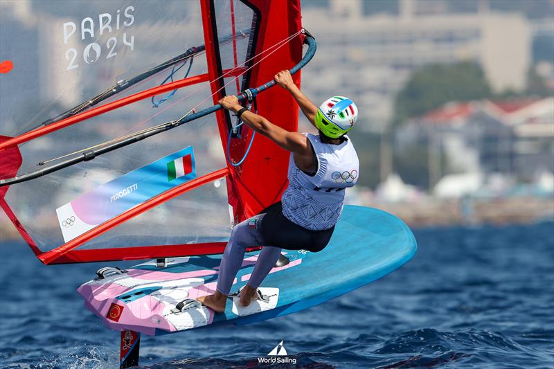 ITA - iQFoil - Marseille - Paris2024 Olympic Regatta - July 29, 2024 - photo © World Sailing / Sander van der Borch