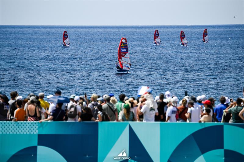 iQFoil Marathon - Marseille - Paris2024 Olympic Regatta - July 31, 2024 - photo © World Sailing / Jean-Louis Carli