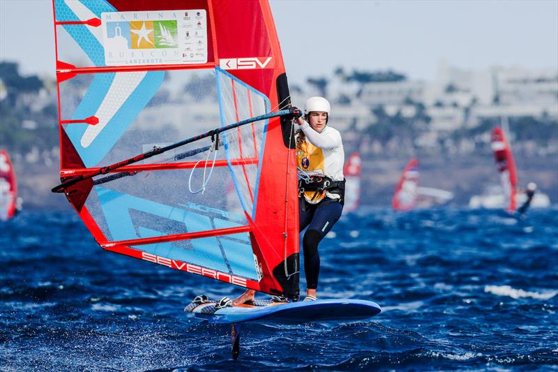 2025 iQFOiL International Games in Lanzarote day 3 photo copyright Sailing Energy / iQFOiL Class taken at  and featuring the iQFoil class