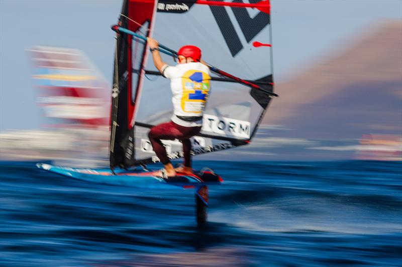 2025 iQFOiL International Games in Lanzarote day 4 photo copyright Sailing Energy / iQFOiL Class taken at  and featuring the iQFoil class