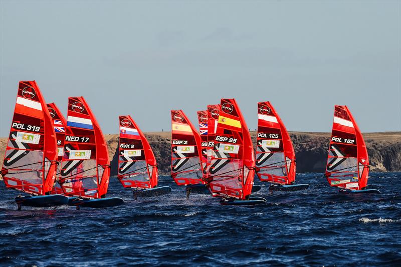 2025 iQFOiL International Games in Lanzarote day 4 photo copyright Sailing Energy / iQFOiL Class taken at  and featuring the iQFoil class
