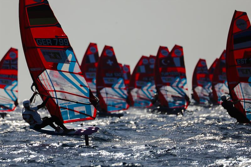 2025 iQFOiL International Games in Lanzarote day 4 photo copyright Sailing Energy / iQFOiL Class taken at  and featuring the iQFoil class