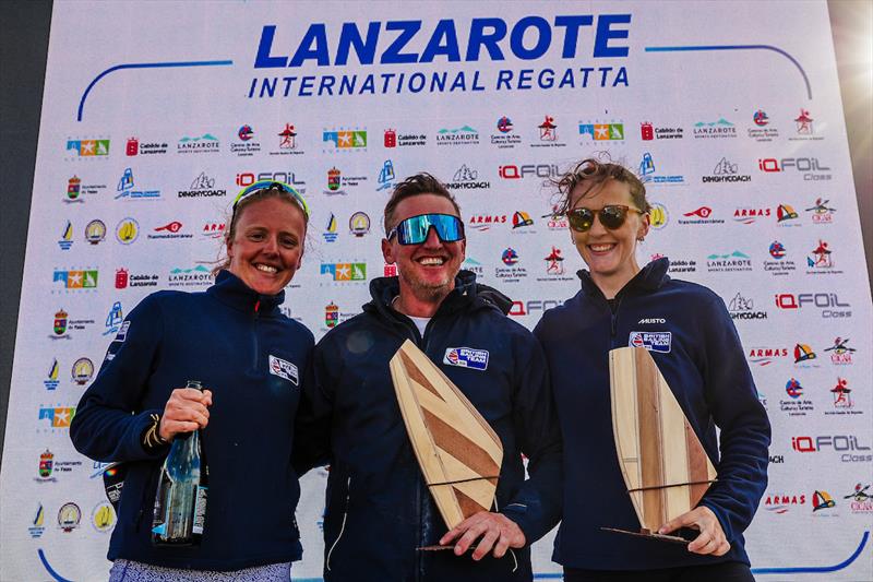 2025 iQFOiL International Games in Lanzarote final day photo copyright Sailing Energy / iQFOiL Class taken at  and featuring the iQFoil class