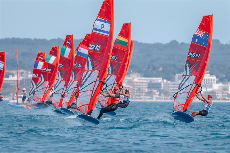 iQFOiL Men Olympic Champion, Tom Reuveny (ISR) - photo © Sailing Energy / Trofeo Princesa Sofía Mallorca