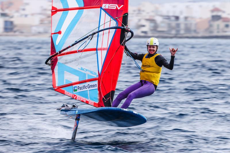 Emma Wilson (GBR), iQFOiL Women leader - 54th Trofeo Princesa Sofia Mallorca by FERGUS, Day 4 - photo © Sailing Energy / Trofeo Princesa Sofía