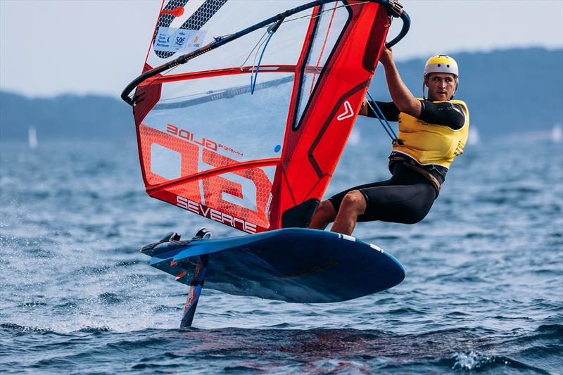 Grae Morris - French Olympic Week photo copyright Sailing Energy taken at  and featuring the iQFoil class