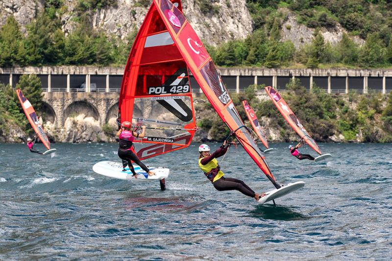 iQFOiL Youth & Junior International Games in Torbole, Italy - Day 3 - photo © Elena Giolai