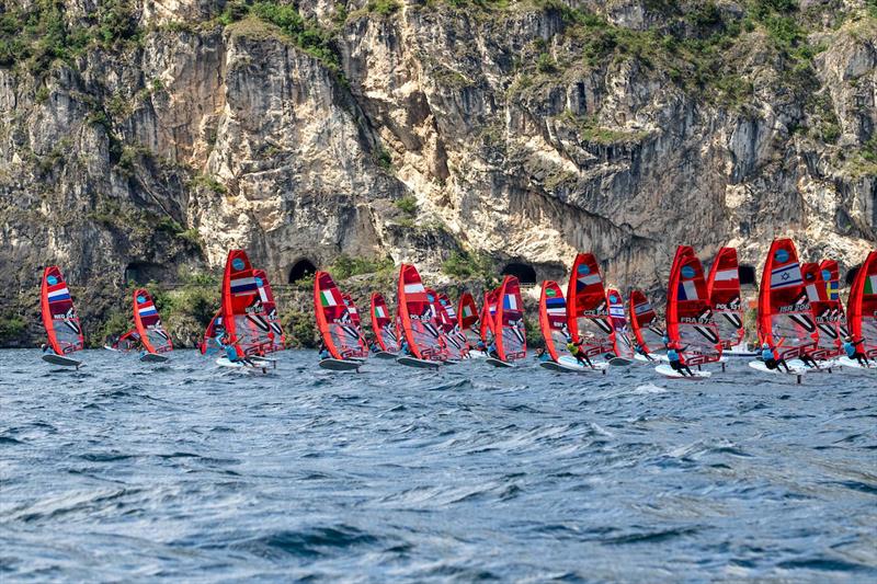 iQFOiL Youth & Junior International Games in Torbole, Italy - Day 3 - photo © Elena Giolai