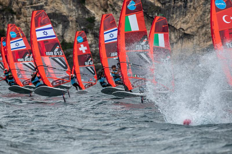 iQFOiL Youth & Junior International Games in Torbole, Italy - Day 3 - photo © Elena Giolai