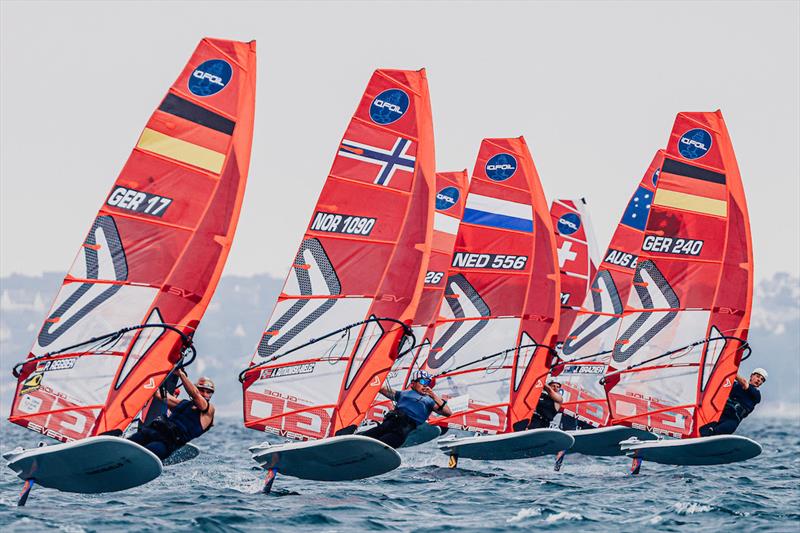 2025 iQFOiL Youth & Junior World Championships - Day 5 photo copyright Sailing Energy / iQFOiL Class taken at  and featuring the iQFoil class