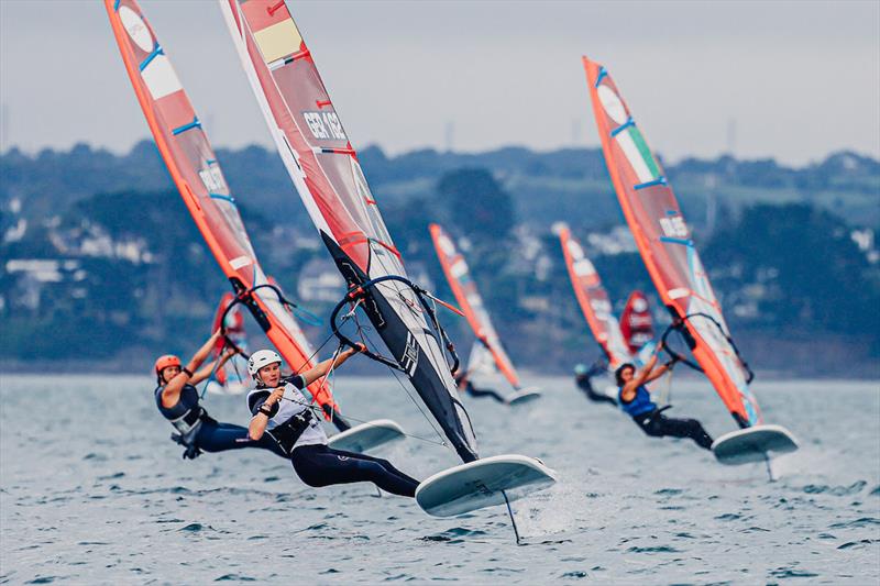 2025 iQFOiL Youth & Junior World Championships - Day 5 photo copyright Sailing Energy / iQFOiL Class taken at  and featuring the iQFoil class
