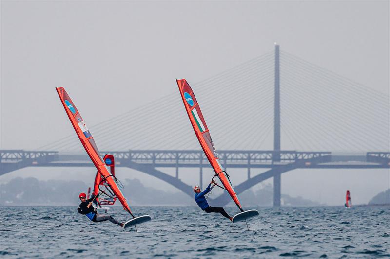 2025 iQFOiL Youth & Junior World Championships - Day 5 photo copyright Sailing Energy / iQFOiL Class taken at  and featuring the iQFoil class