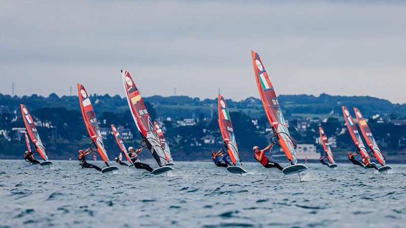 2025 iQFOiL Youth & Junior World Championships - Day 5 photo copyright Sailing Energy / iQFOiL Class taken at  and featuring the iQFoil class