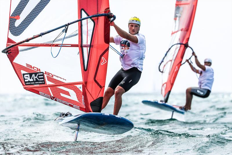 2025 iQFOiL U23 World Championships day 1 photo copyright Sailing Energy / iQfoil Class taken at  and featuring the iQFoil class