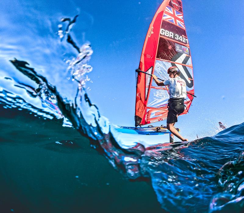2025 iQFOiL U23 World Championships - Day 4 photo copyright Sailing Energy / iQFOiL International Class taken at  and featuring the iQFoil class