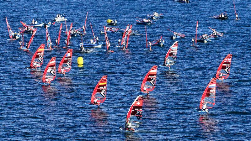 2025 iQFOiL U23 World Championships - Day 4 photo copyright Sailing Energy / iQFOiL International Class taken at  and featuring the iQFoil class