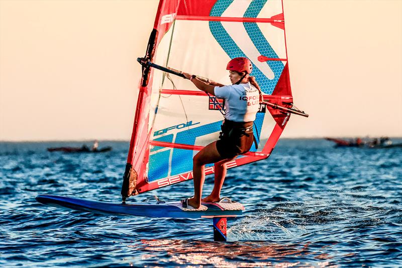 2025 iQFOiL U23 World Championships - Day 4 photo copyright Sailing Energy / iQFOiL International Class taken at  and featuring the iQFoil class