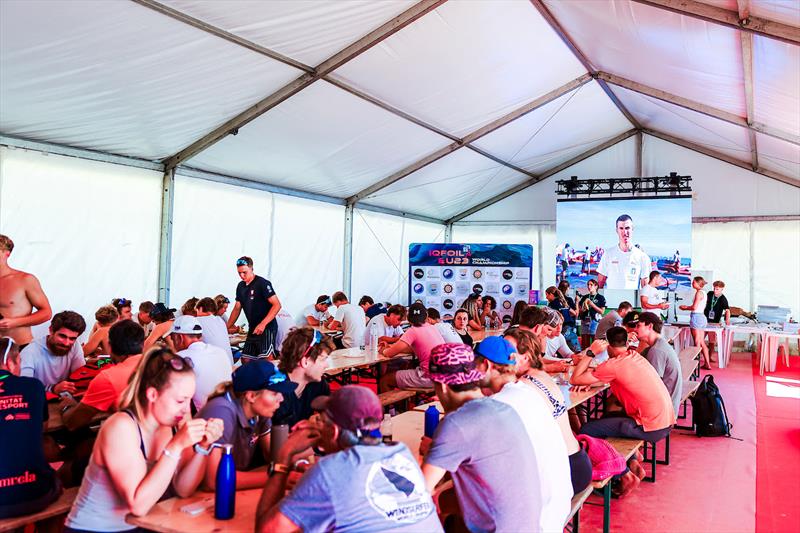 2025 iQFOiL U23 World Championships - Day 4 photo copyright Sailing Energy / iQFOiL International Class taken at  and featuring the iQFoil class