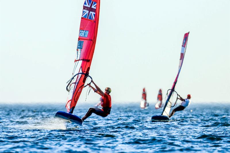 2025 iQFOiL U23 World Championships - Day 4 photo copyright Sailing Energy / iQFOiL International Class taken at  and featuring the iQFoil class
