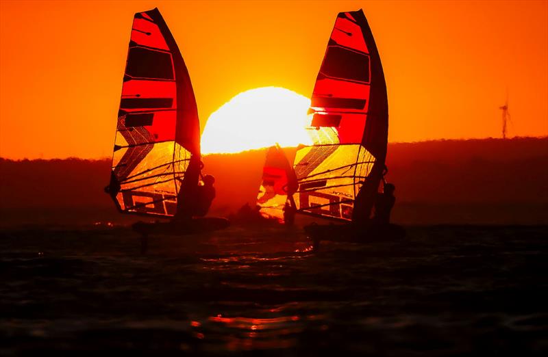 2025 iQFOiL U23 World Championships - Day 4 photo copyright Sailing Energy / iQFOiL International Class taken at  and featuring the iQFoil class