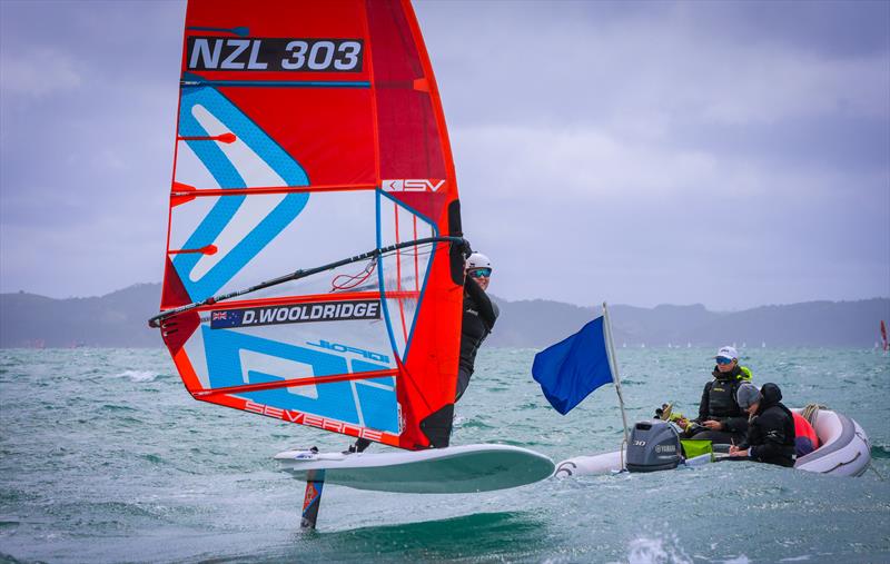 iQFoil- Predictwind Youth NZ Nationals - Manly SC - September 2025 photo copyright Insight Media taken at Manly Sailing Club and featuring the iQFoil class