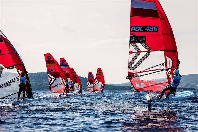 2025 iQFOiL Youth & Junior European Championships - Day 1 - photo © Sailing Energy / iQFOiL International Class